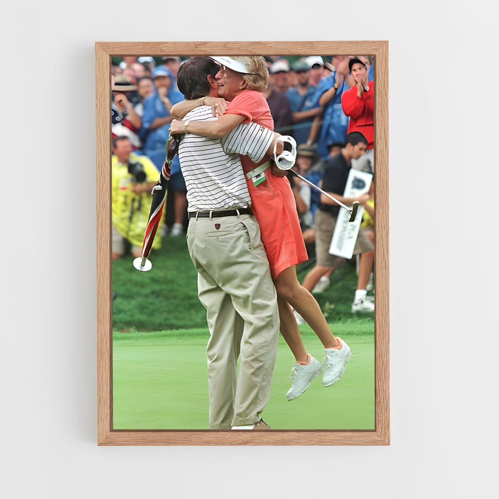 Poster La Victoire Étreinte – affiche Golf (vue 4)